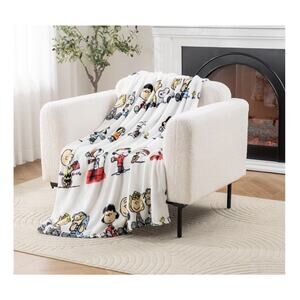 New Peanuts Velvet Throw Blanket Berkshire Extra Long Velvetloft 55x70